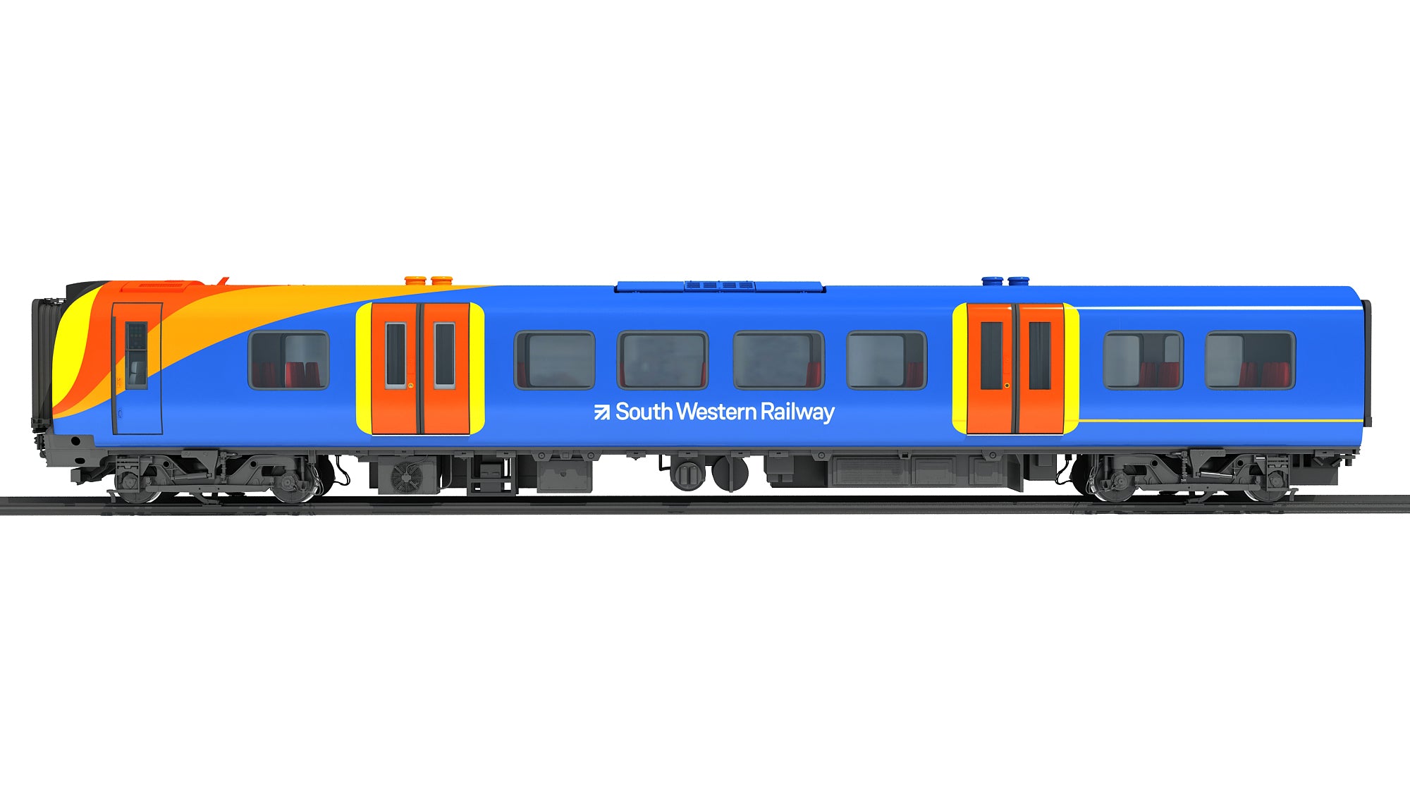 3D British Rail Class 450