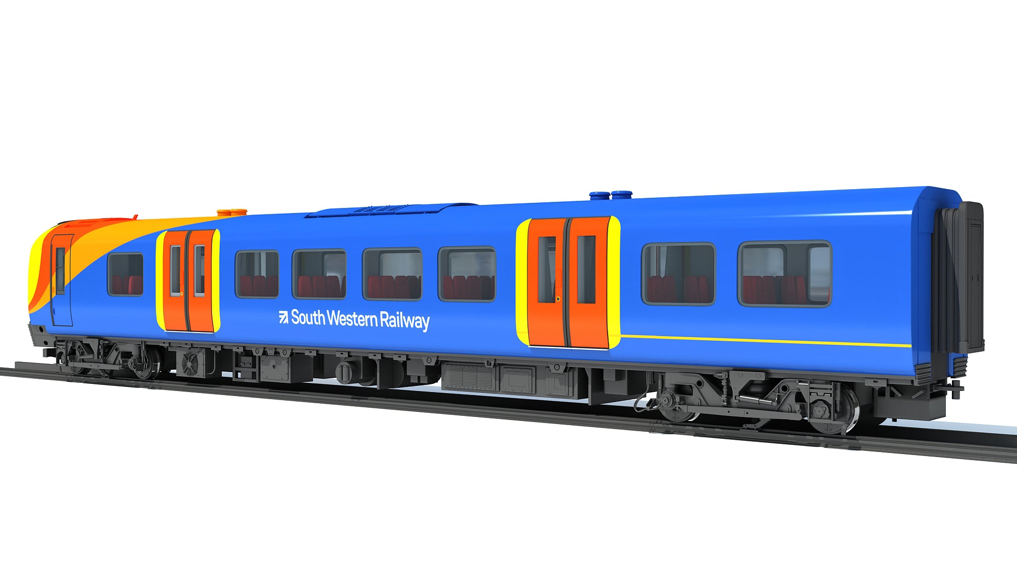 3D British Rail Class 450