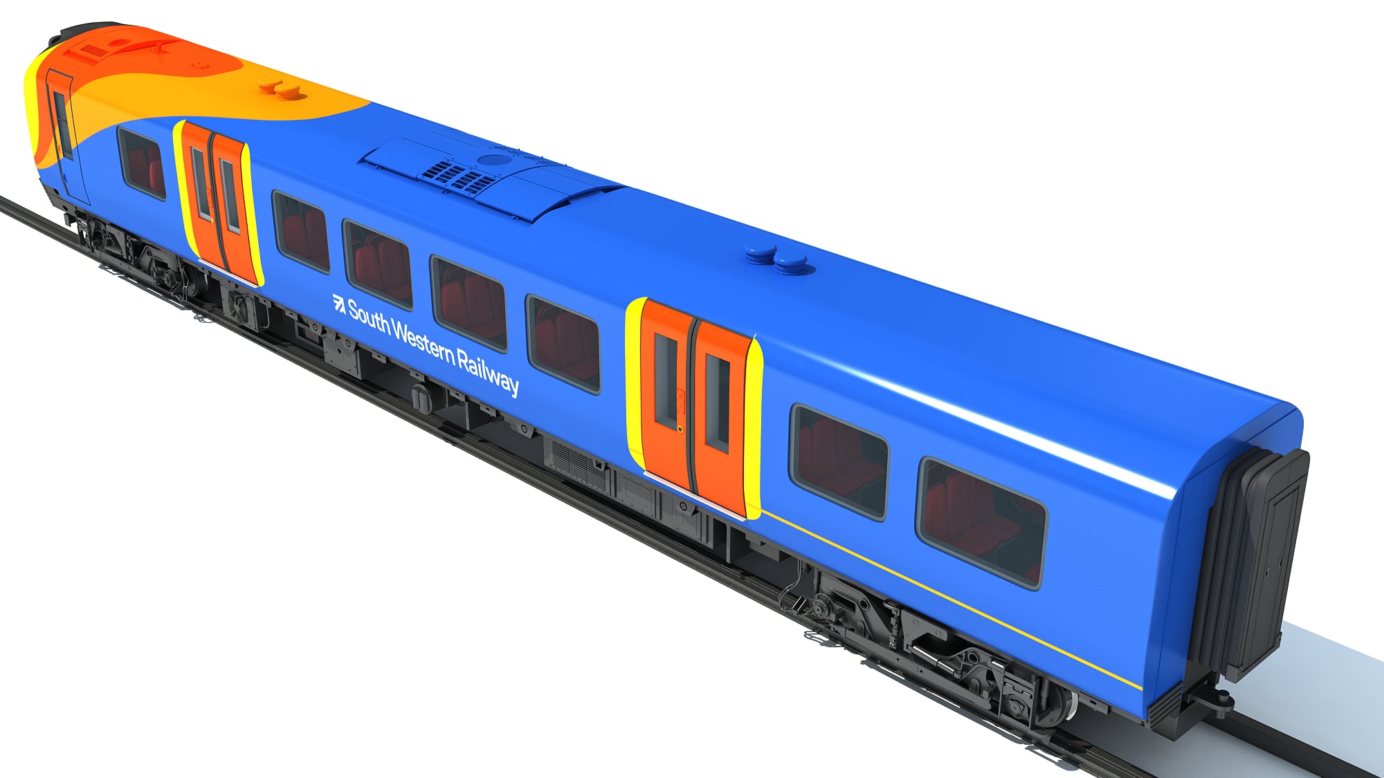 3D British Rail Class 450