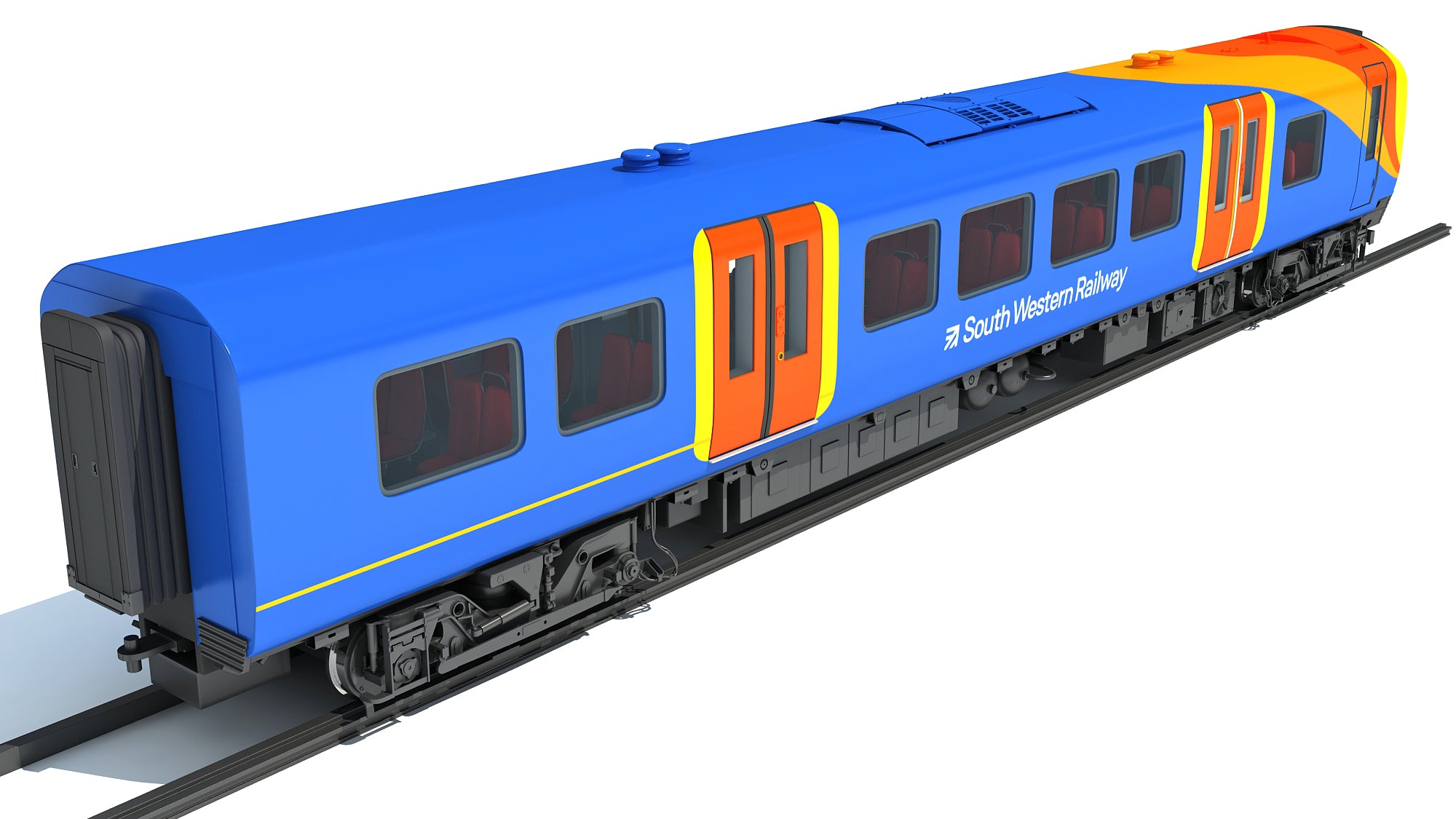 3D British Rail Class 450
