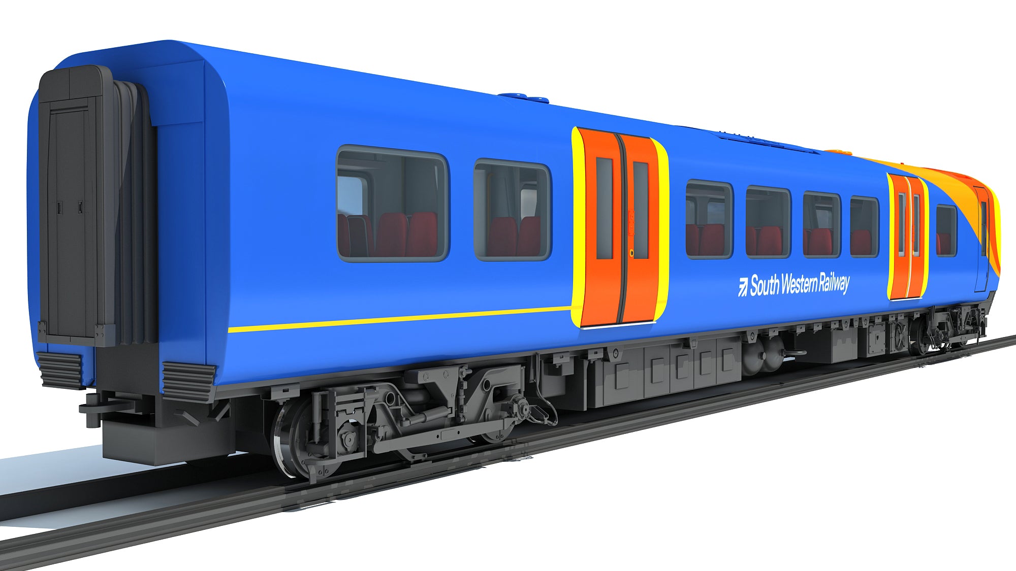 3D British Rail Class 450