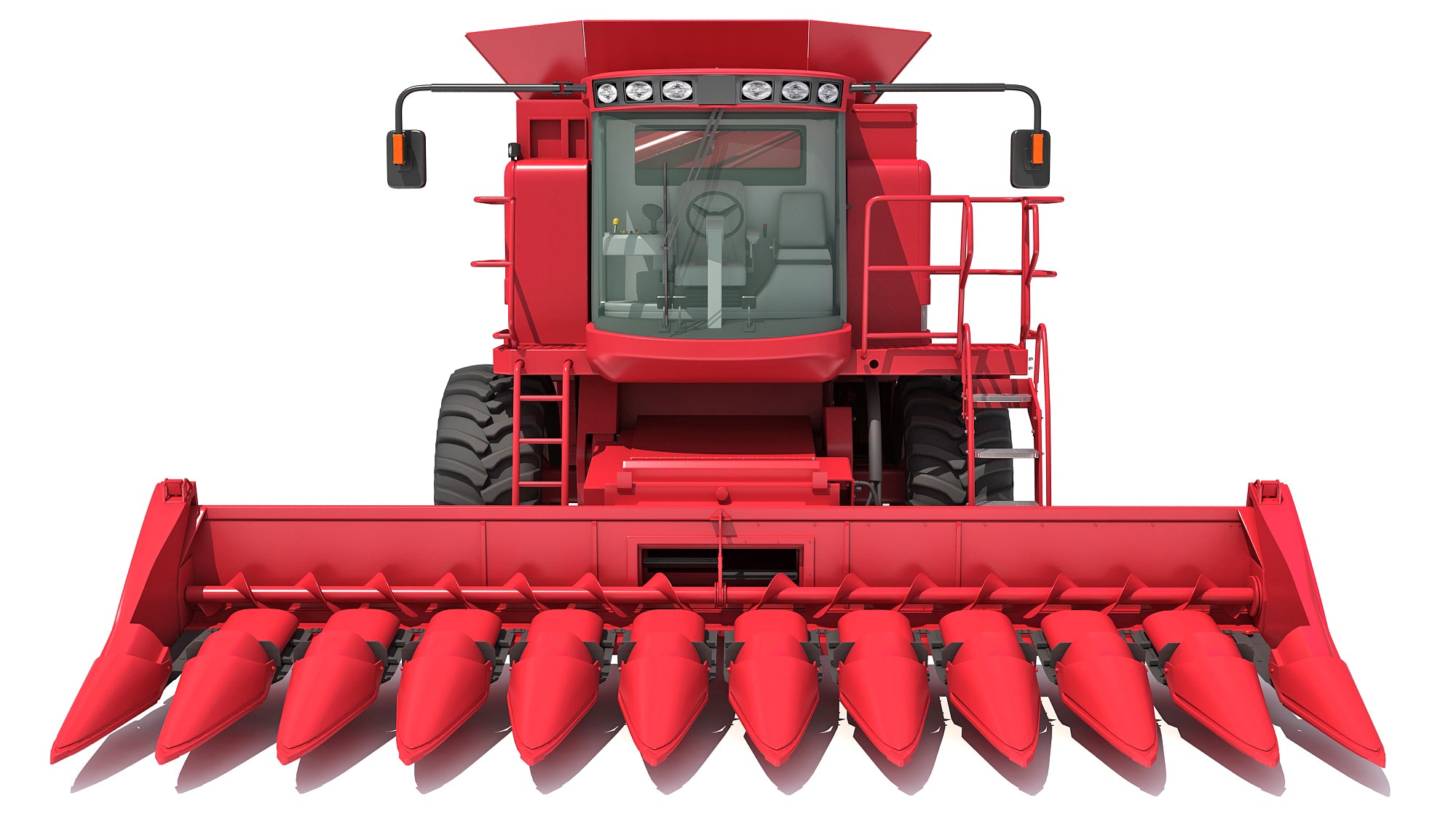 Combine Harvester Model 3D