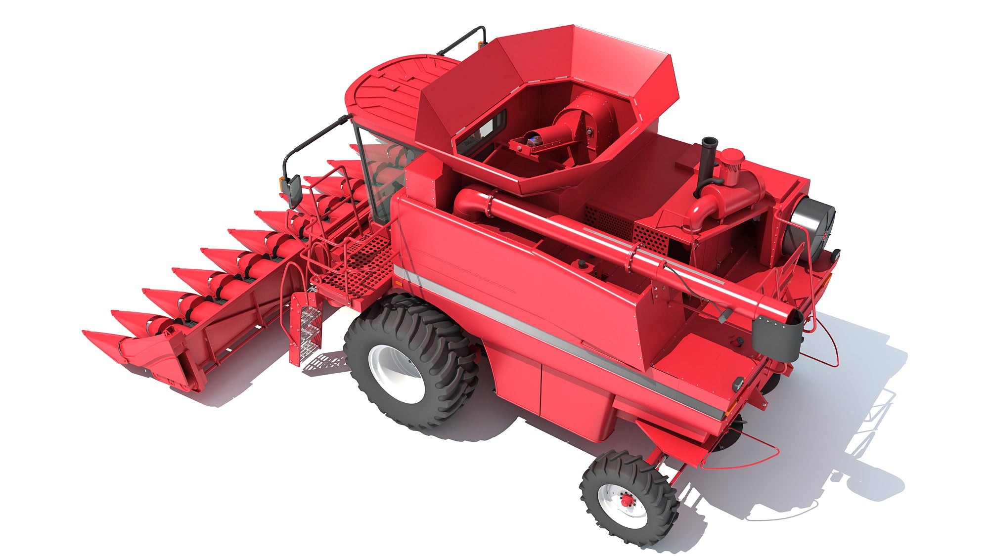 Combine Harvester Model 3D