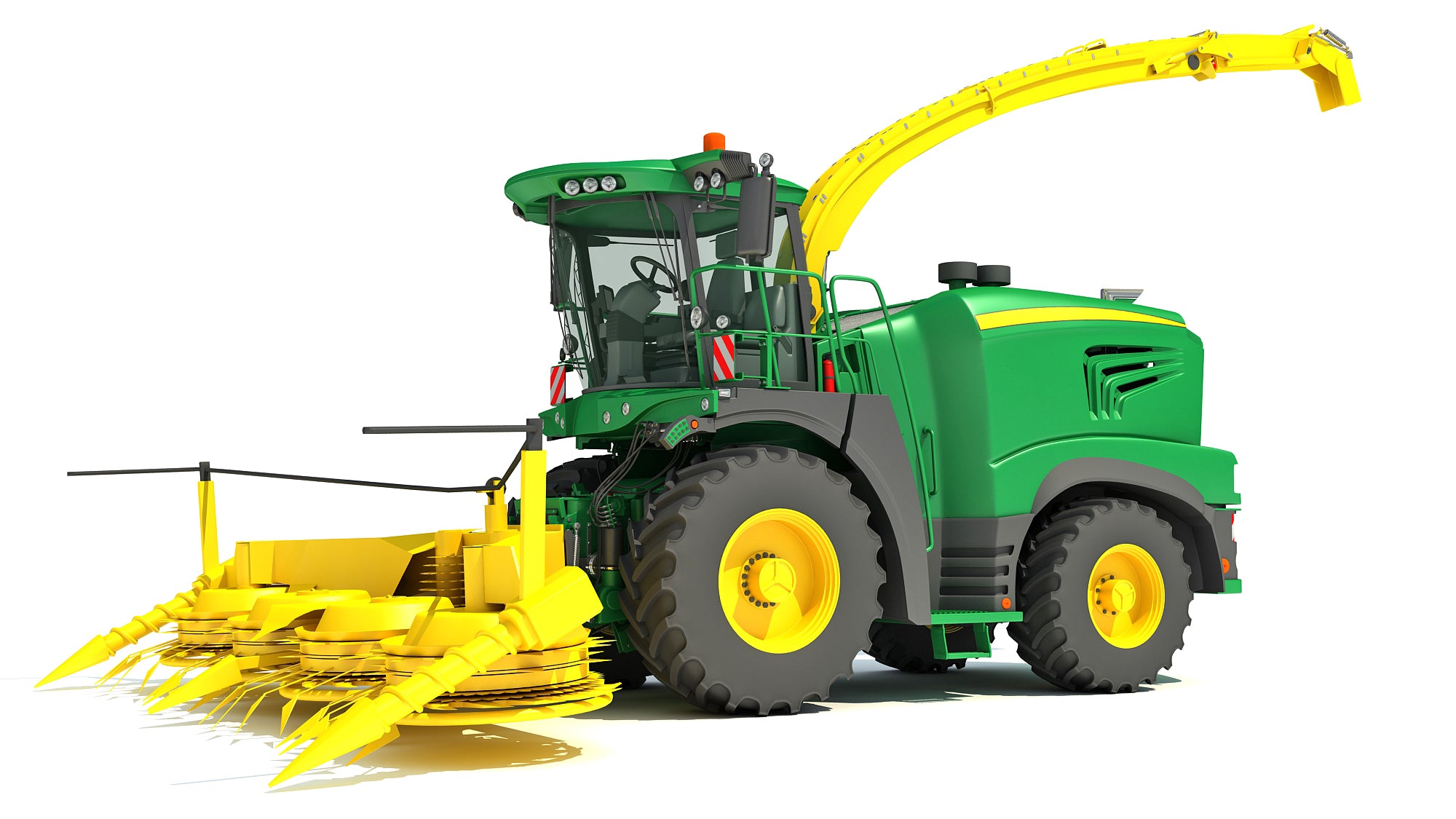 Harvester Deere 3D Models