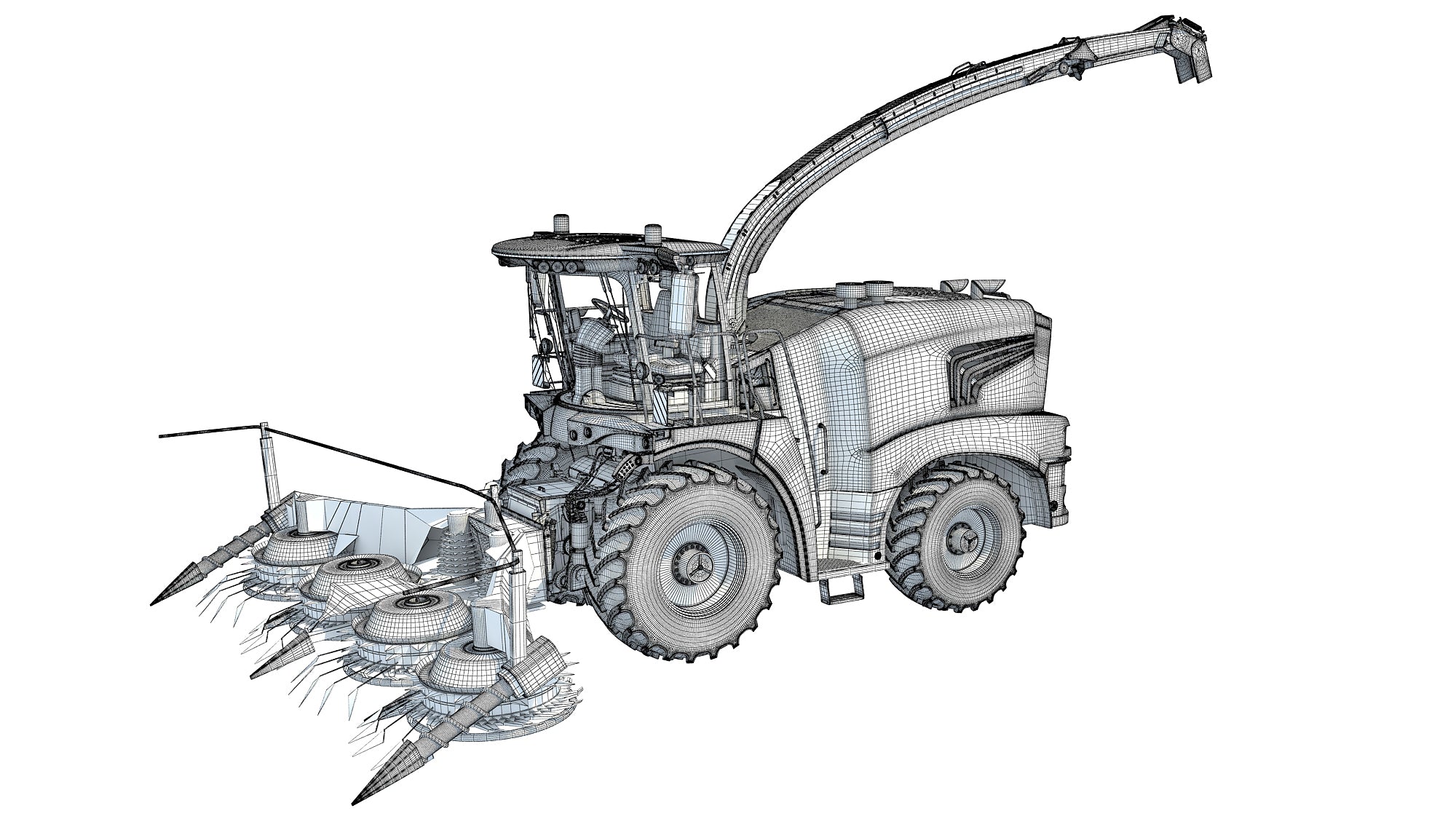 Harvester Deere 3D Models