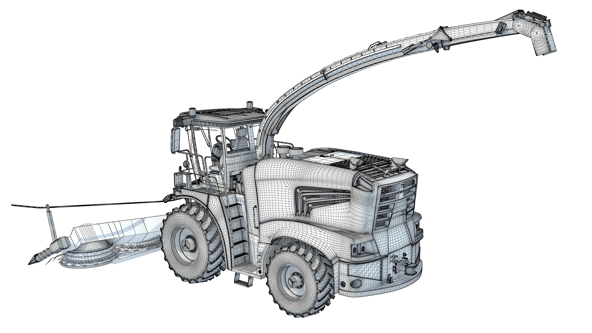 Harvester Deere 3D Models