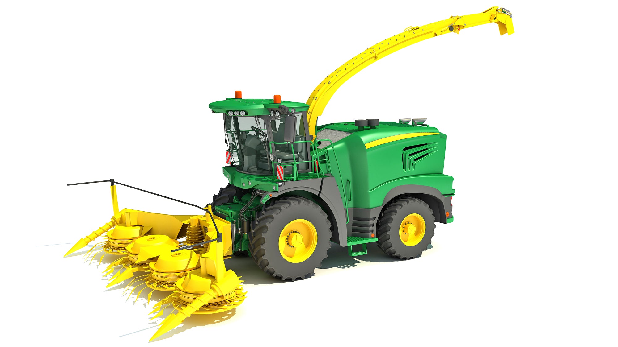 Harvester Deere 3D Models