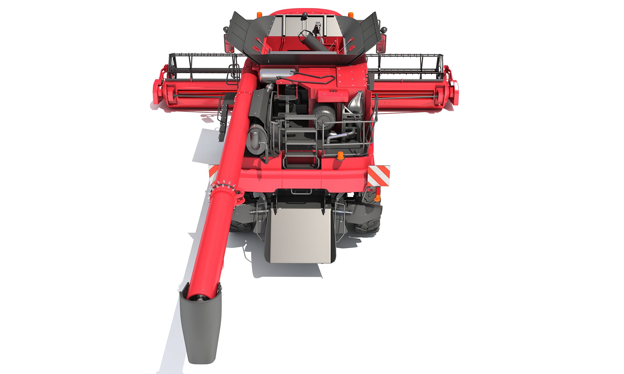 Combine Harvester 3D Model
