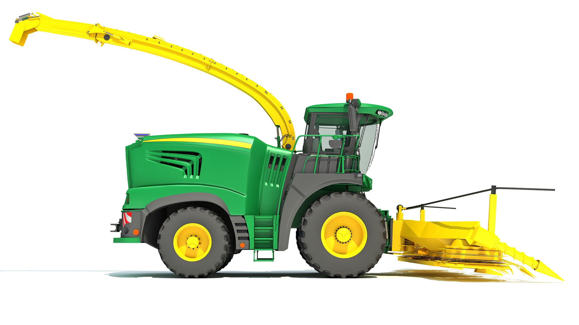 Harvester Deere 3D Models