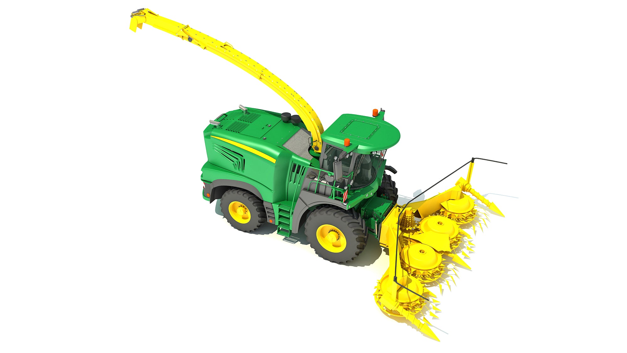 Harvester Deere 3D Models