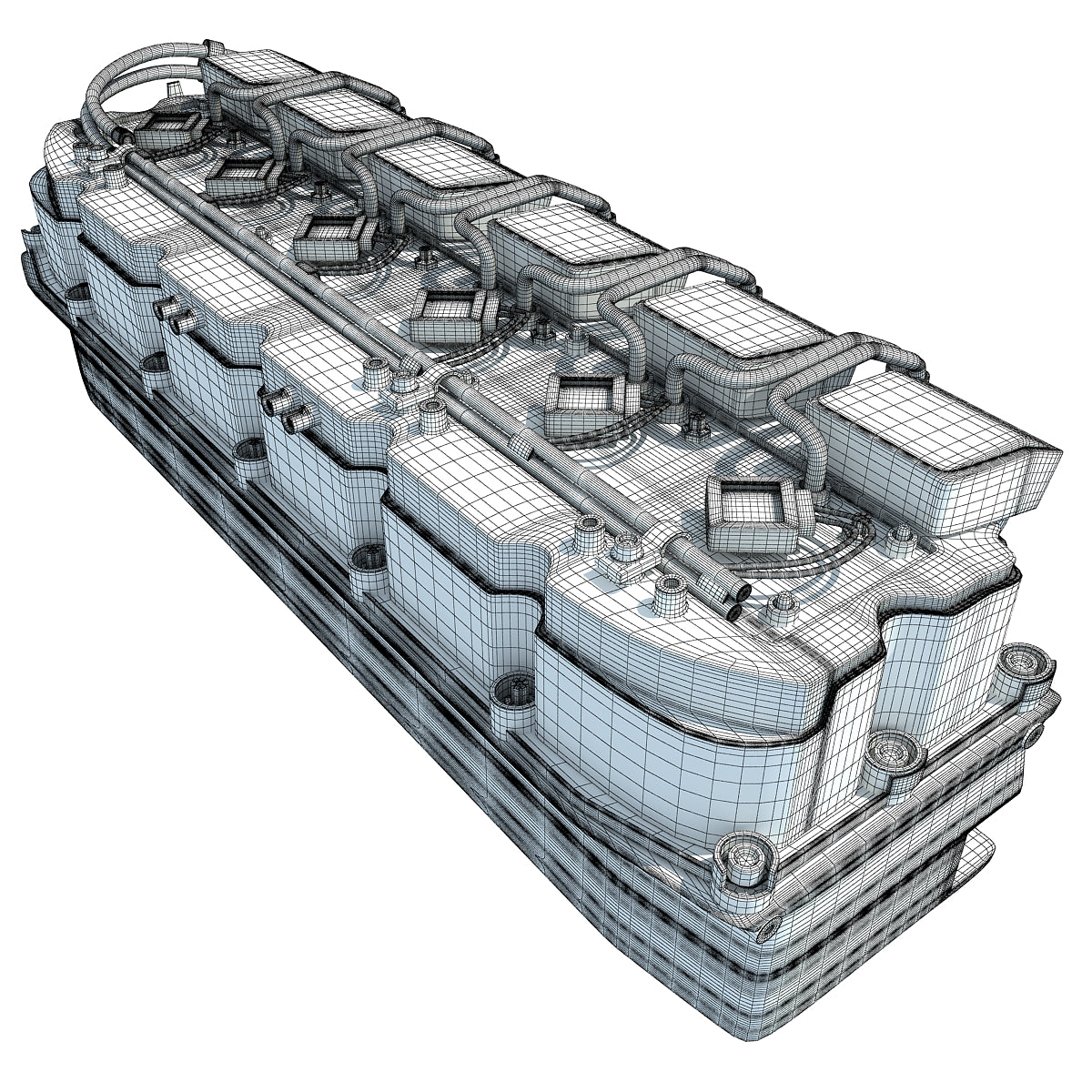 3D Engine Parts Models