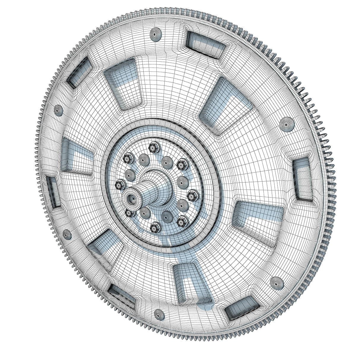 3D Engine Parts Models