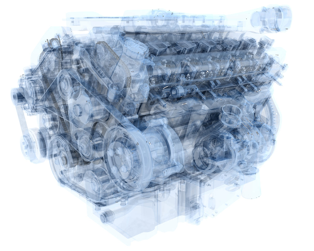 V12 Engine Ignition Animation