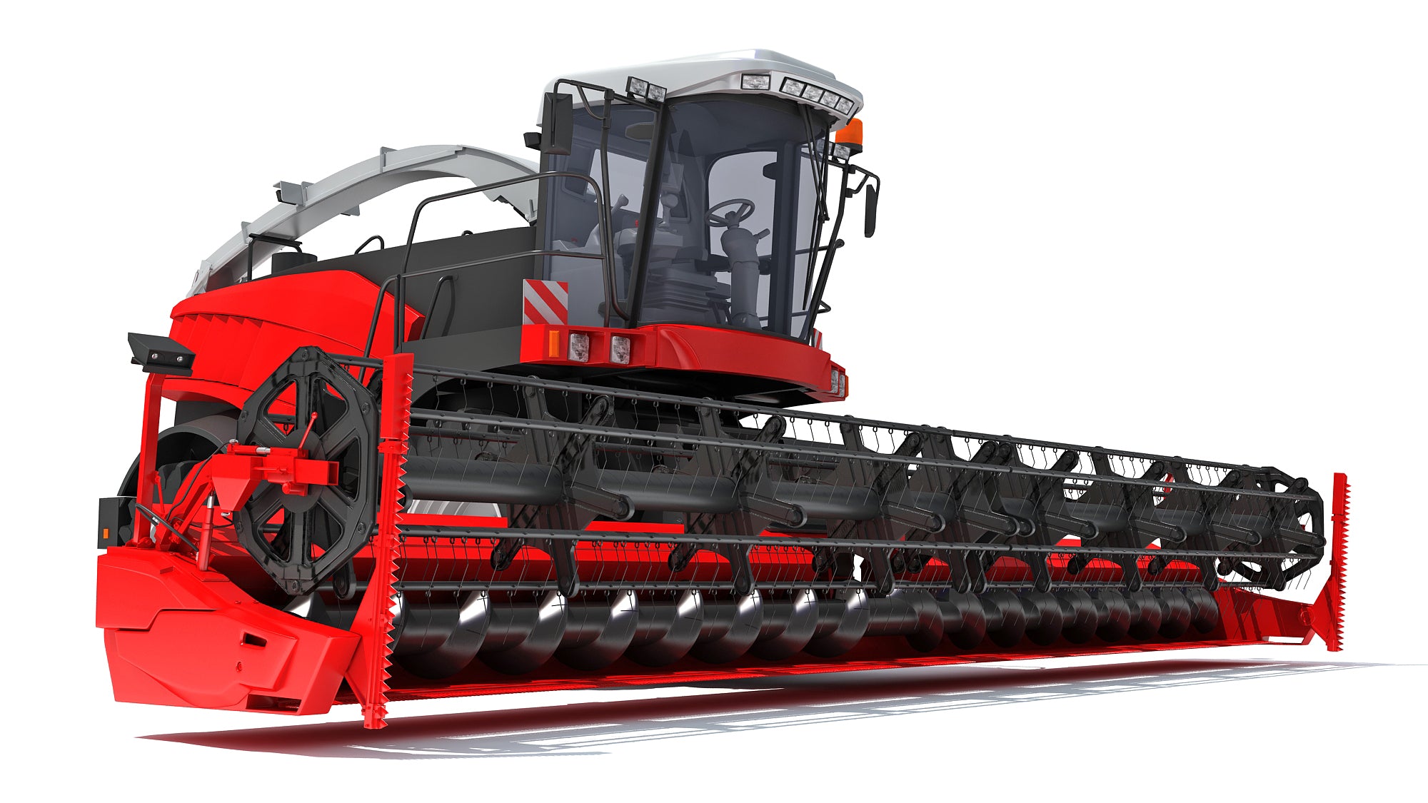 3D Combine Harvester