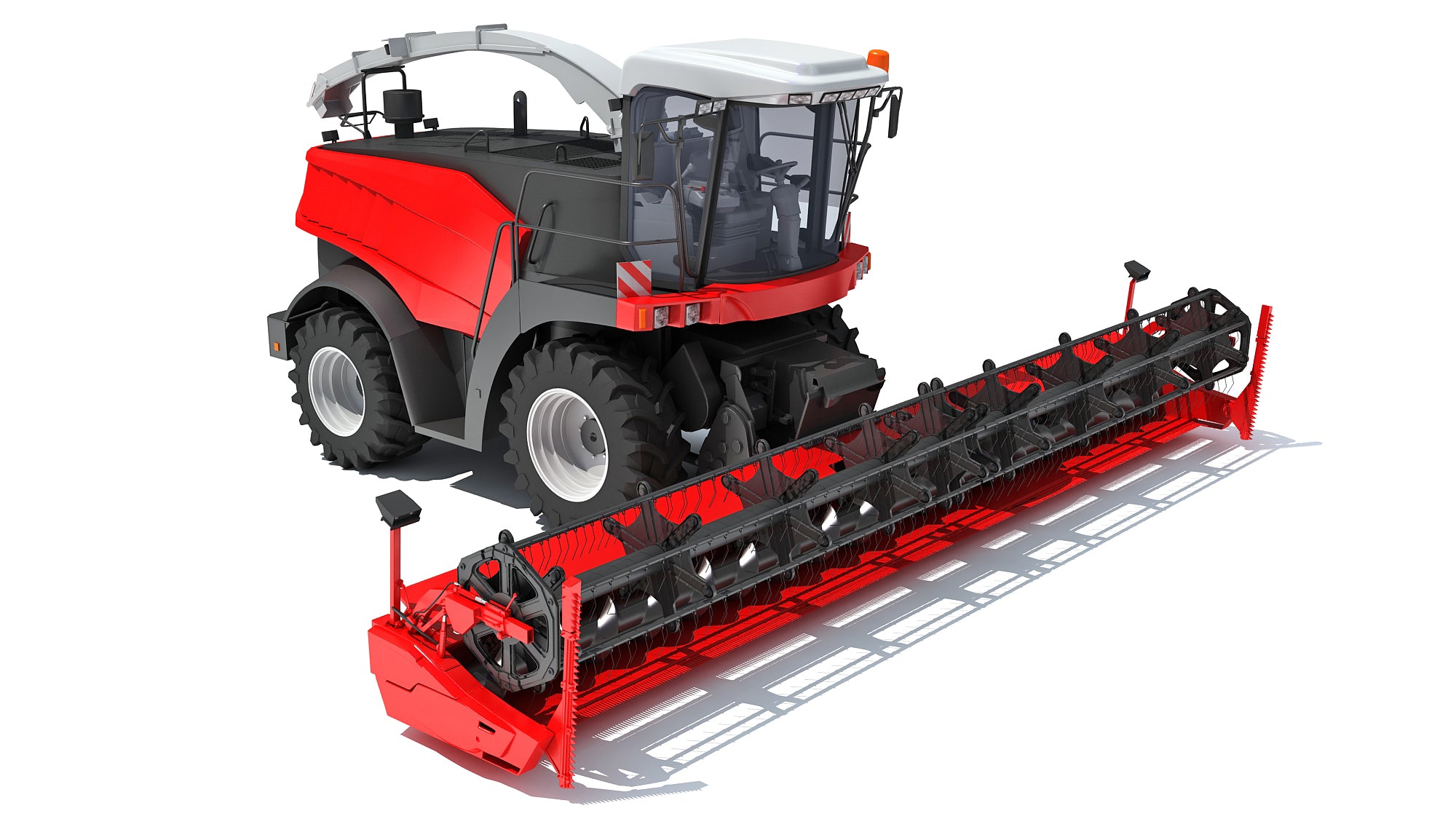 3D Combine Harvester