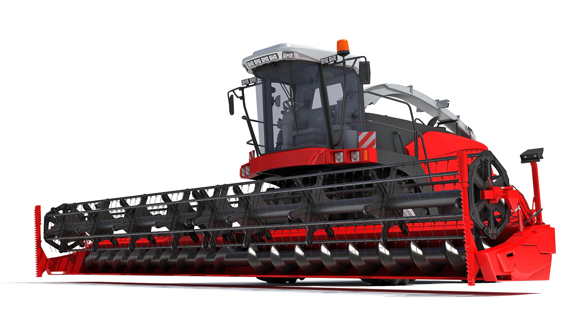 3D Combine Harvester