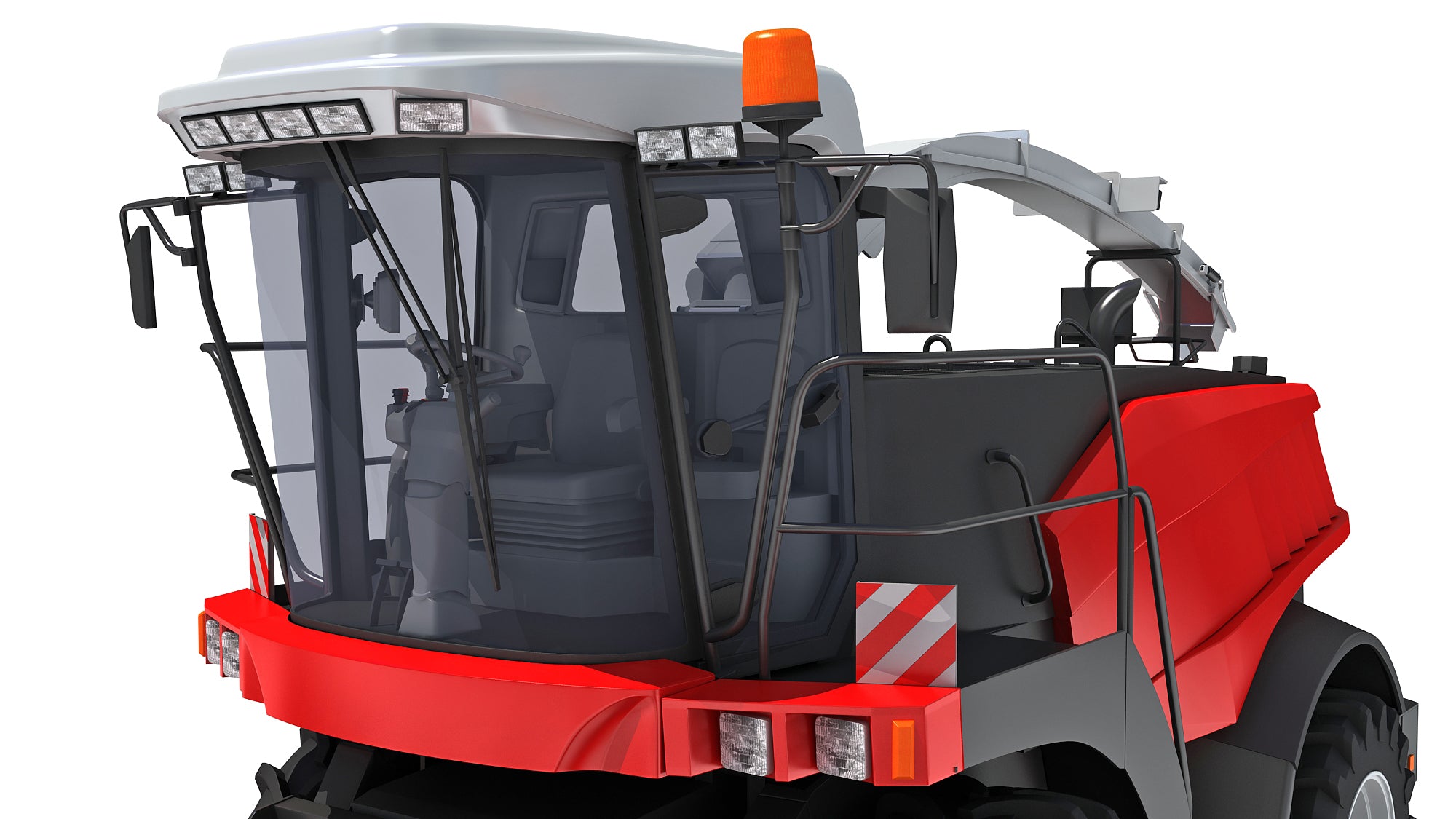 3D Combine Harvester