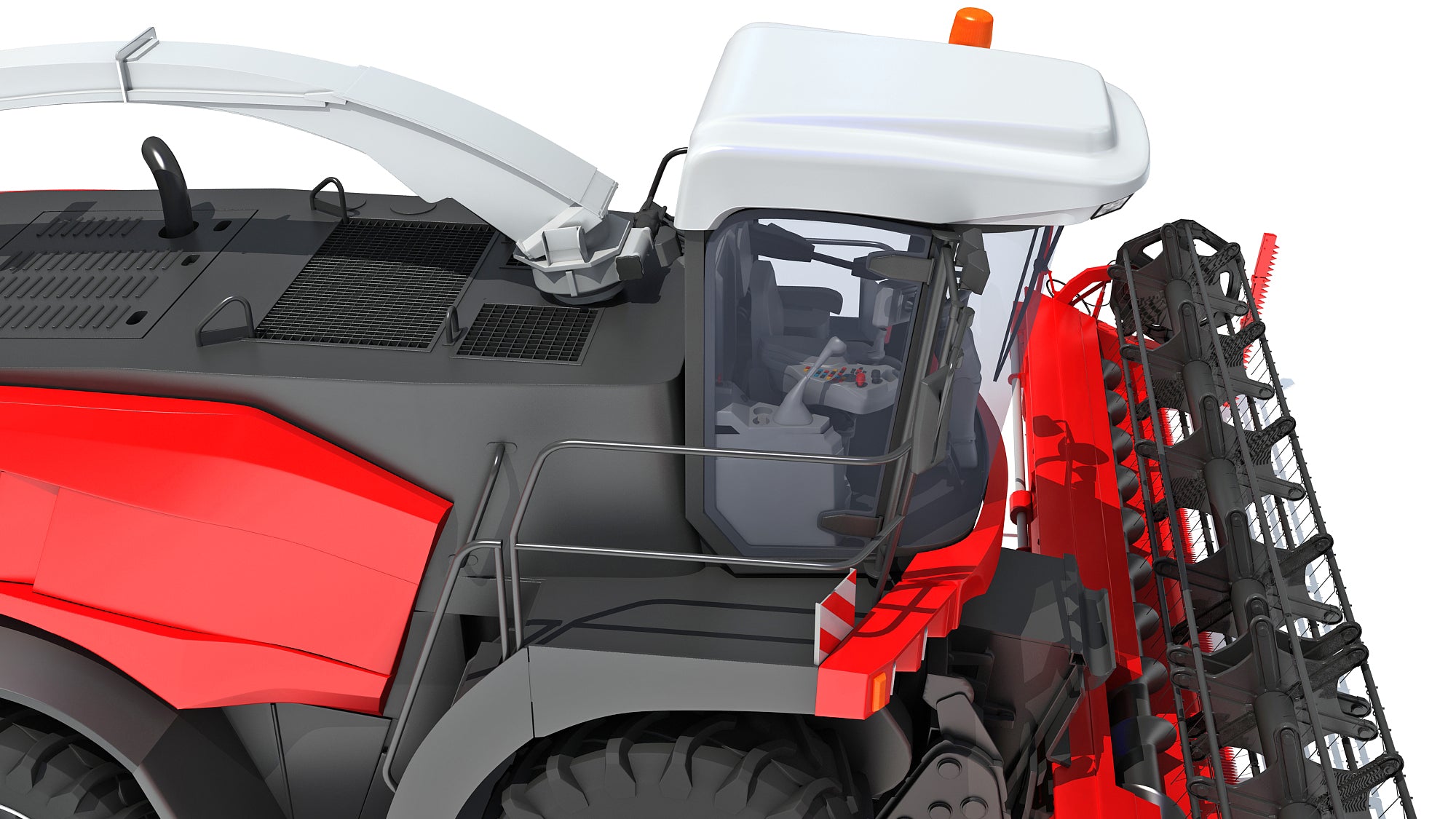 3D Combine Harvester