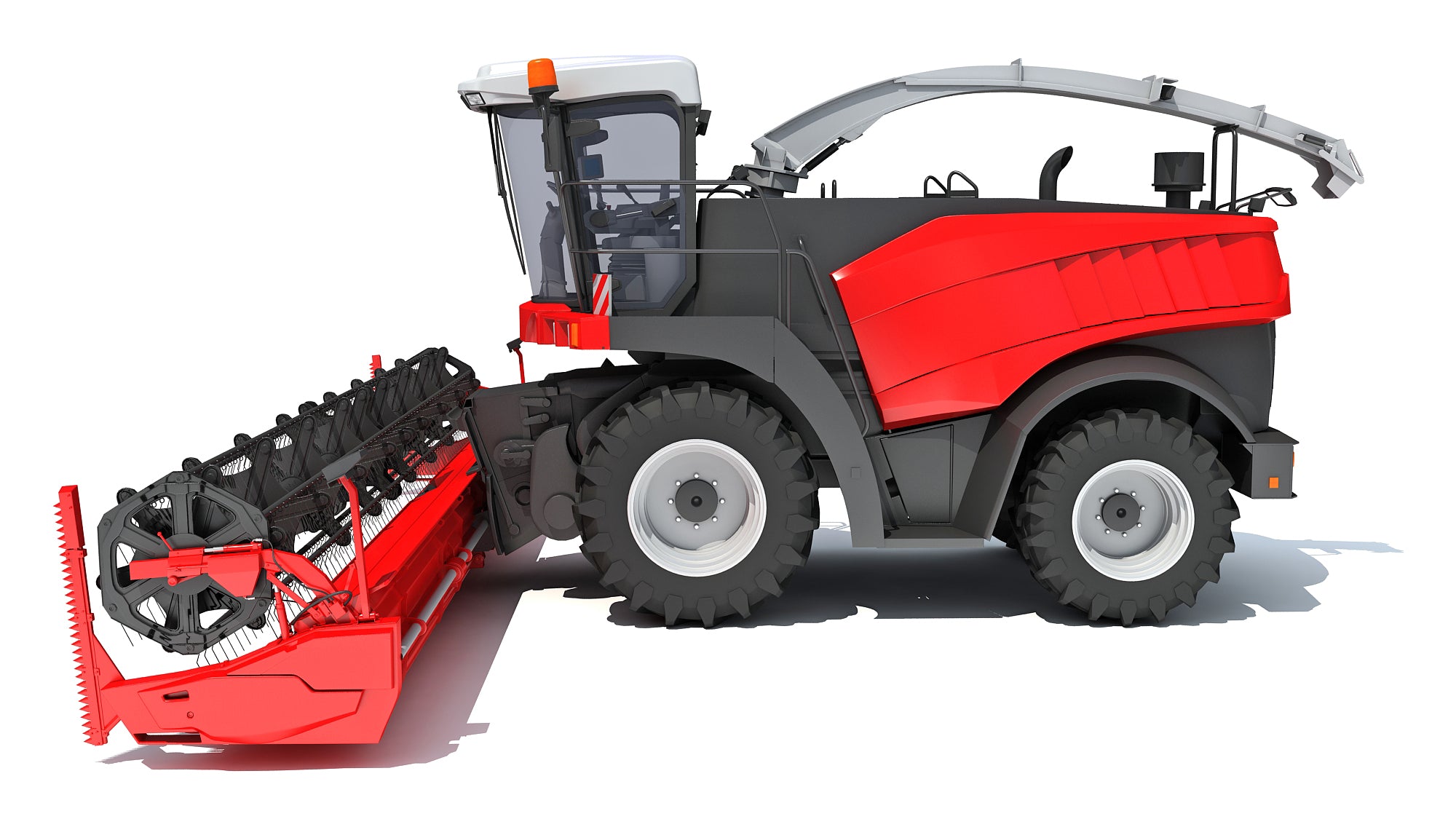 3D Combine Harvester