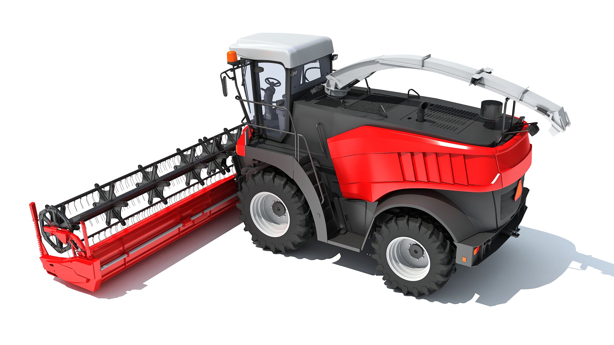 3D Combine Harvester