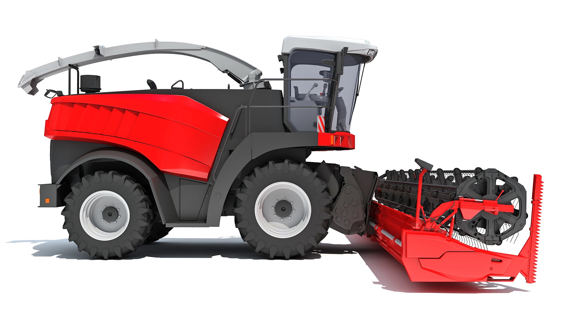 3D Combine Harvester