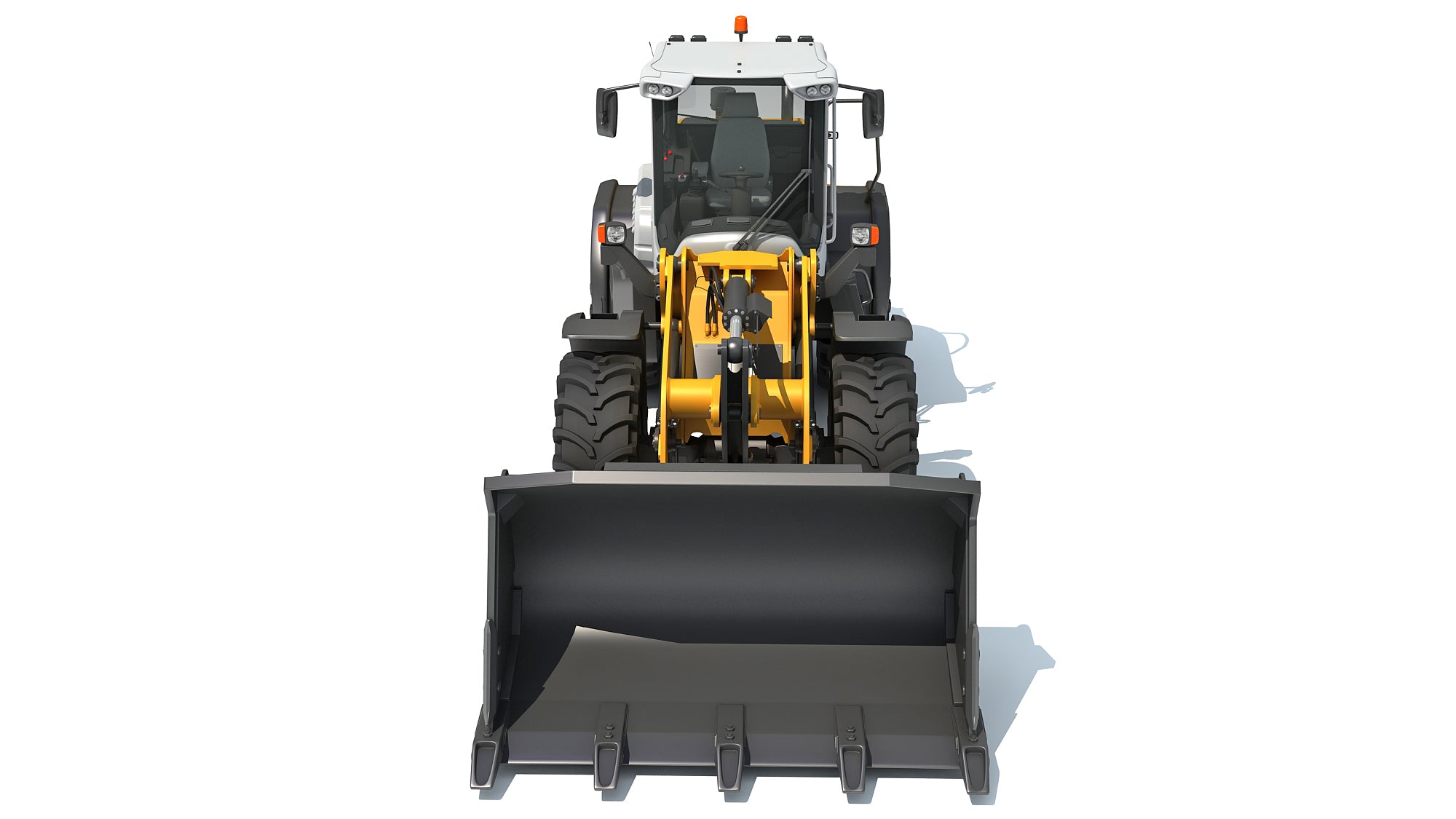 Wheel Loader 3D Model