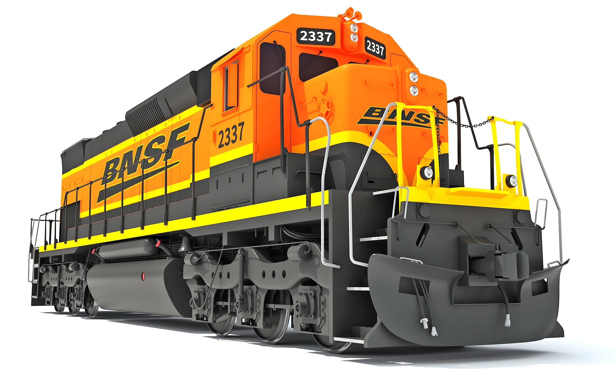 3D Locomotive Models