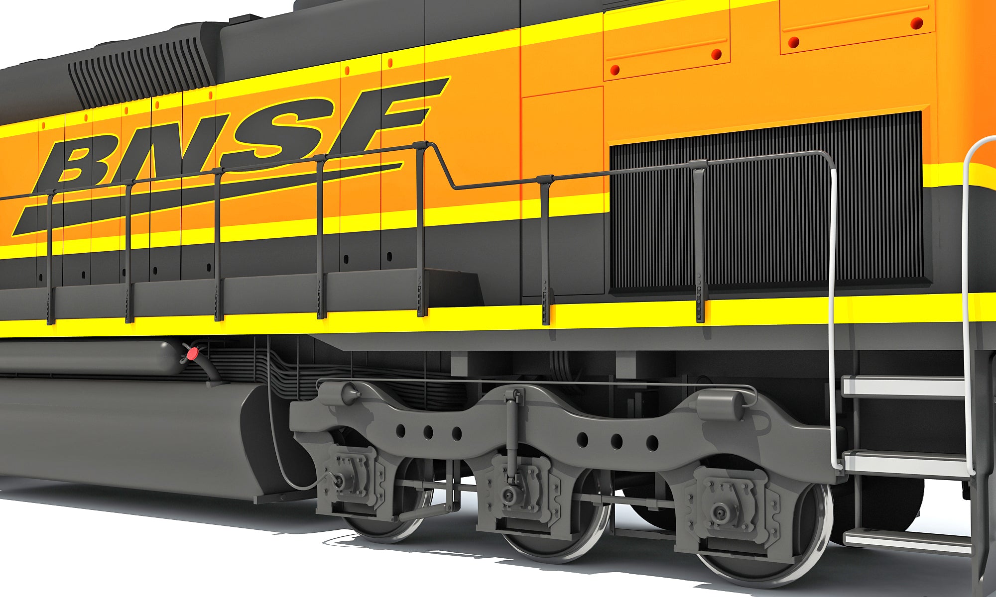 3D Locomotive Models