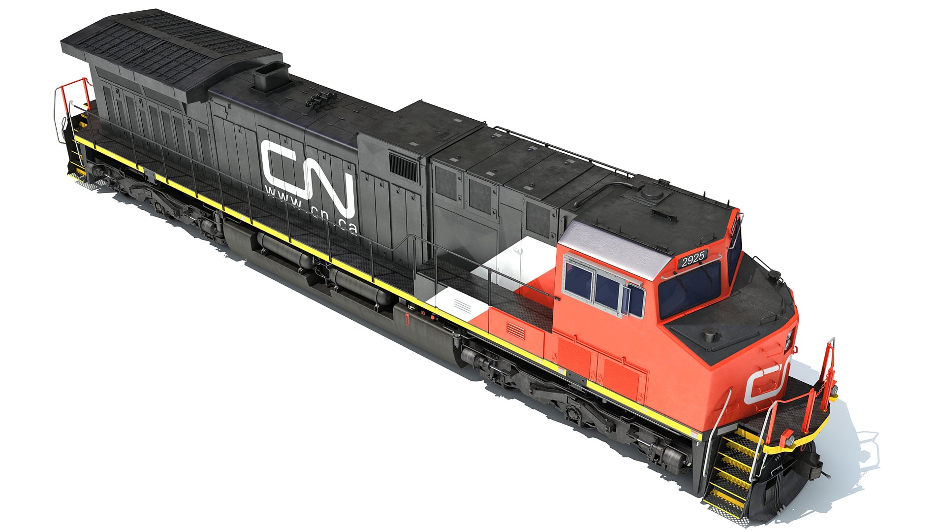 Locomotive Canadian National Railway CN
