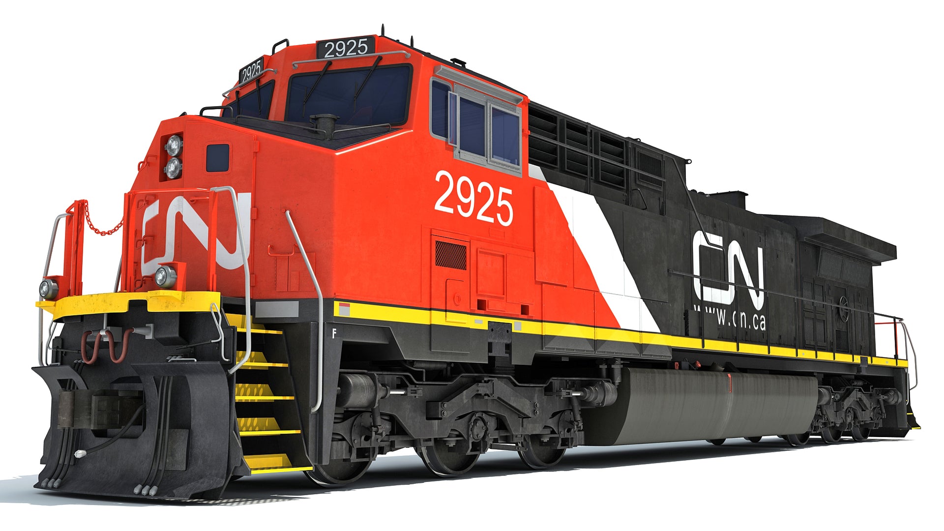 Locomotive Canadian National Railway CN