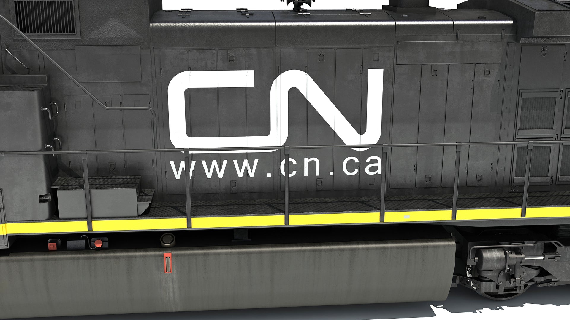 Locomotive Canadian National Railway CN