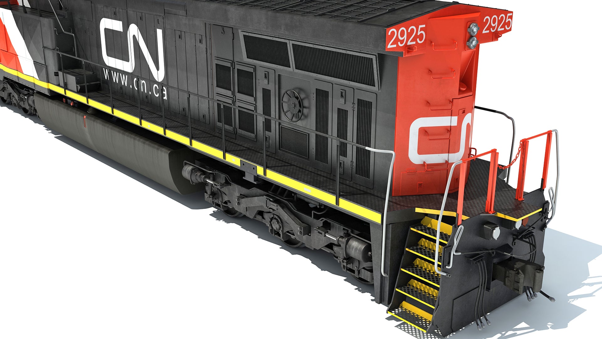Locomotive Canadian National Railway CN