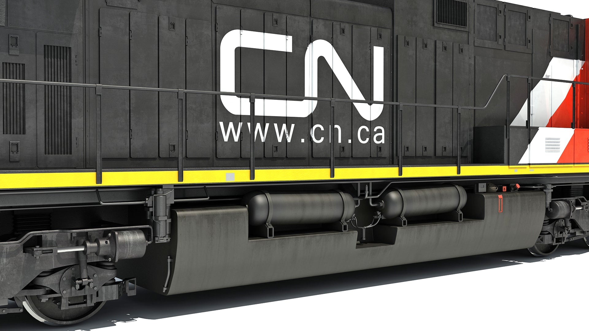 Locomotive Canadian National Railway CN