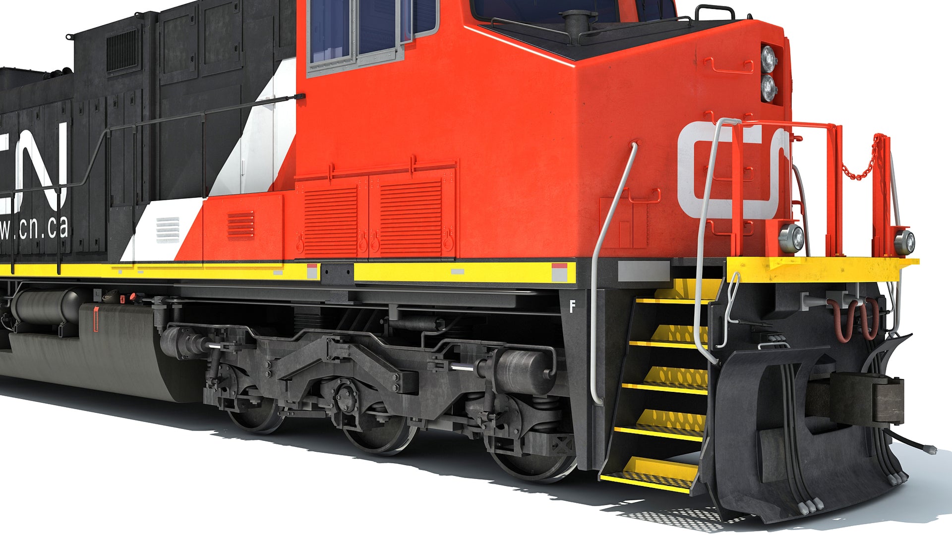 Locomotive Canadian National Railway CN