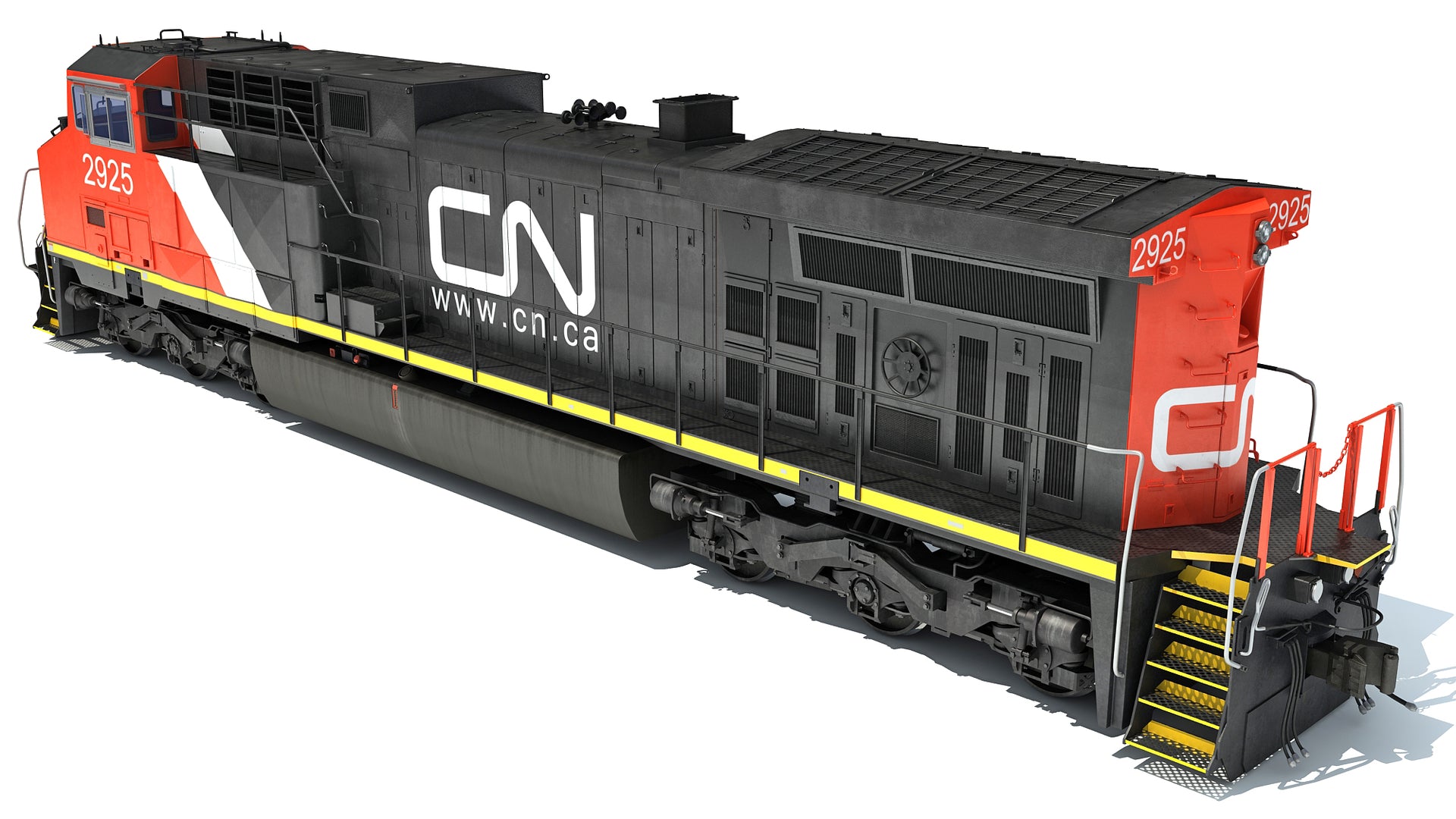 Locomotive Canadian National Railway CN
