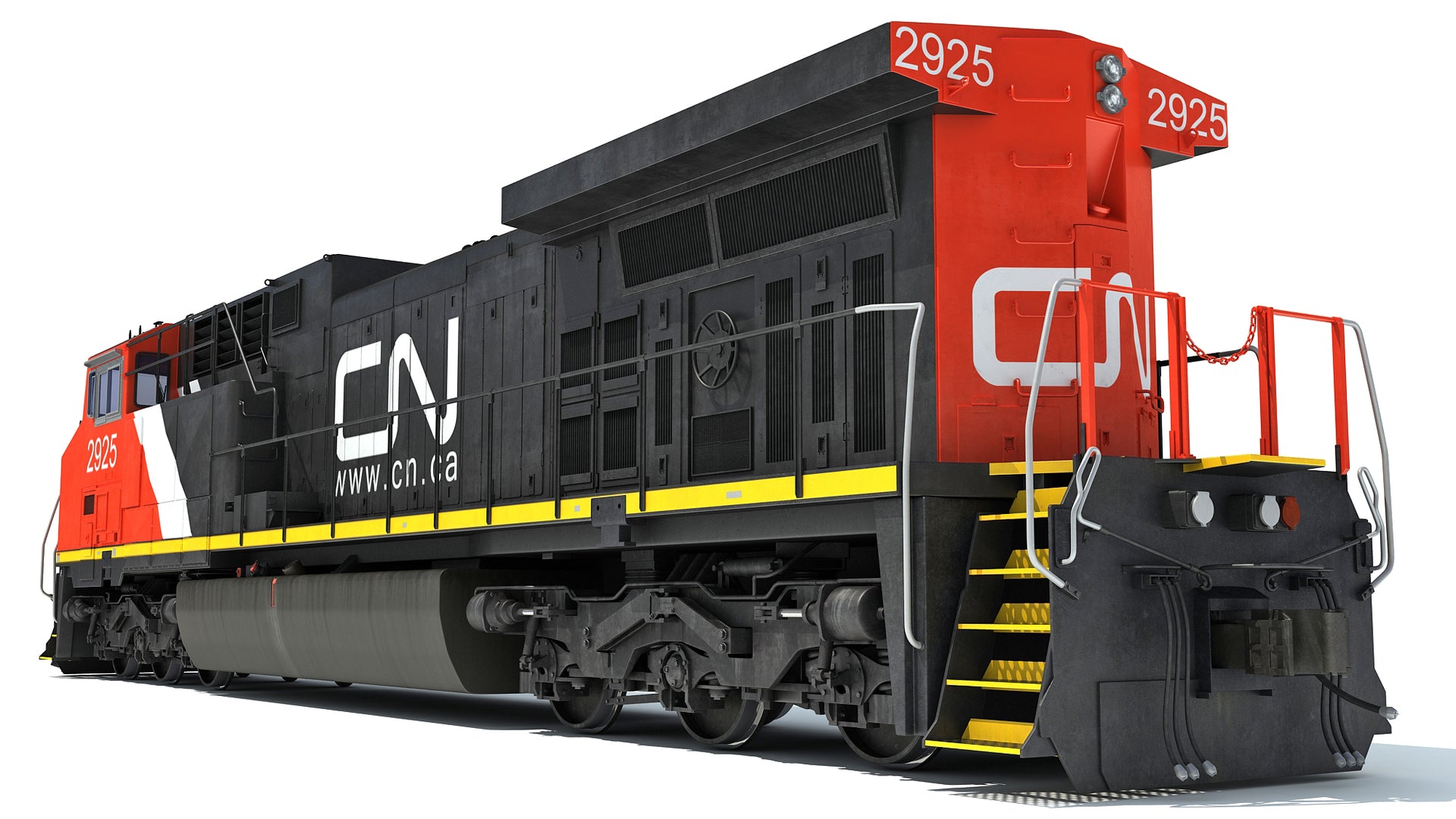 Locomotive Canadian National Railway CN
