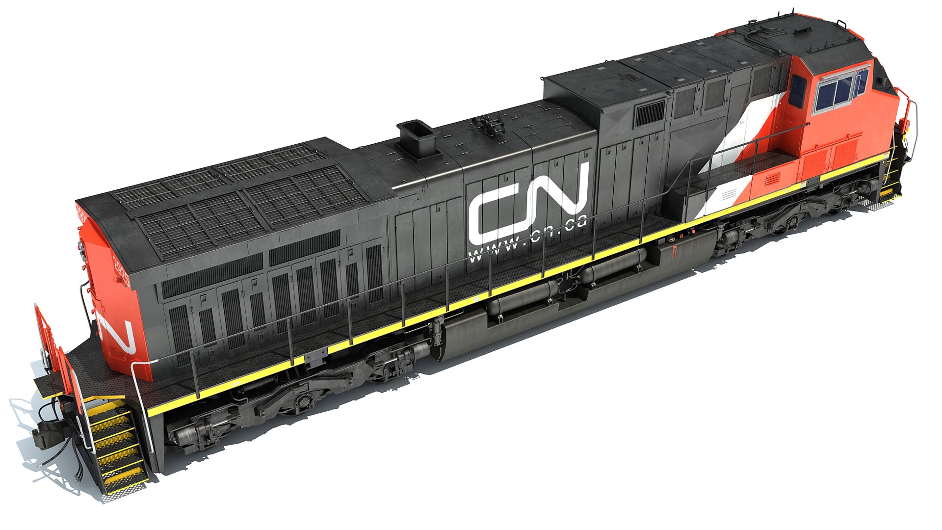 Locomotive Canadian National Railway CN