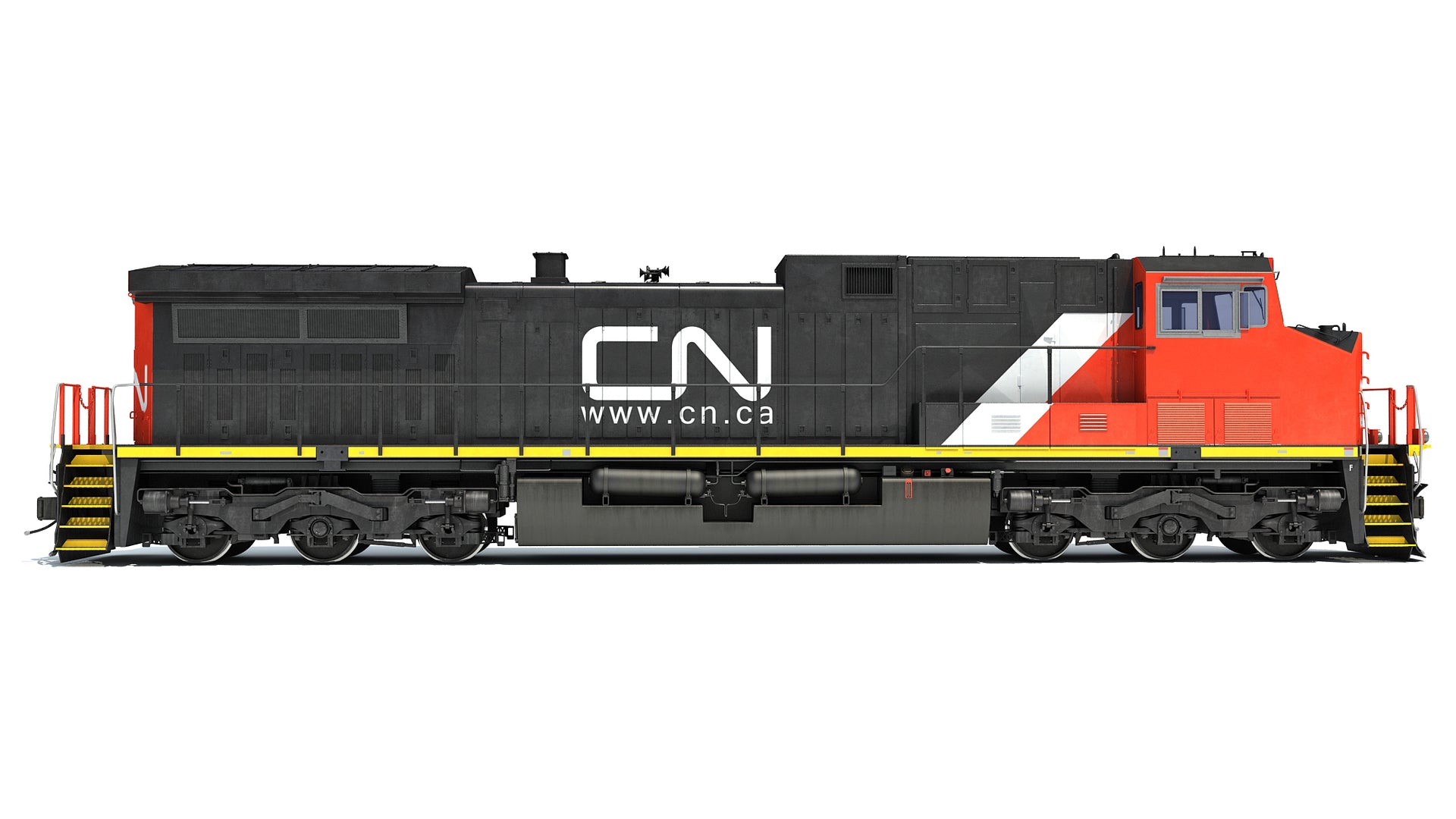 Locomotive Canadian National Railway CN