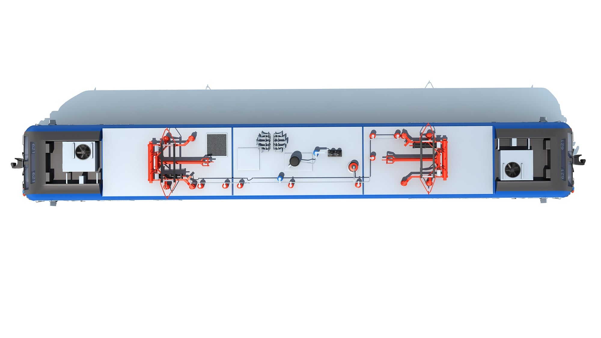 3D Amtrak Electric Locomotive