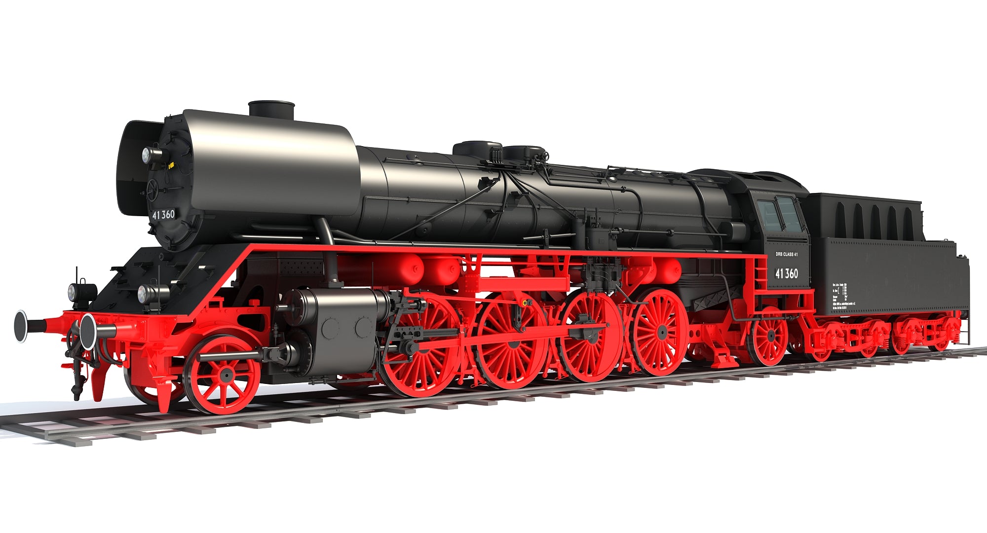 Steam Locomotive 3D Models