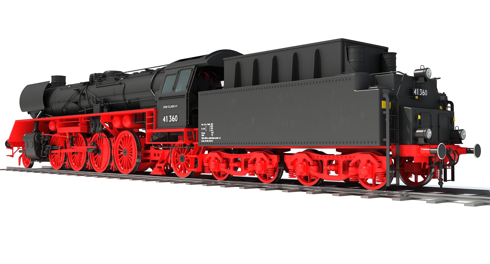 Steam Locomotive 3D Models