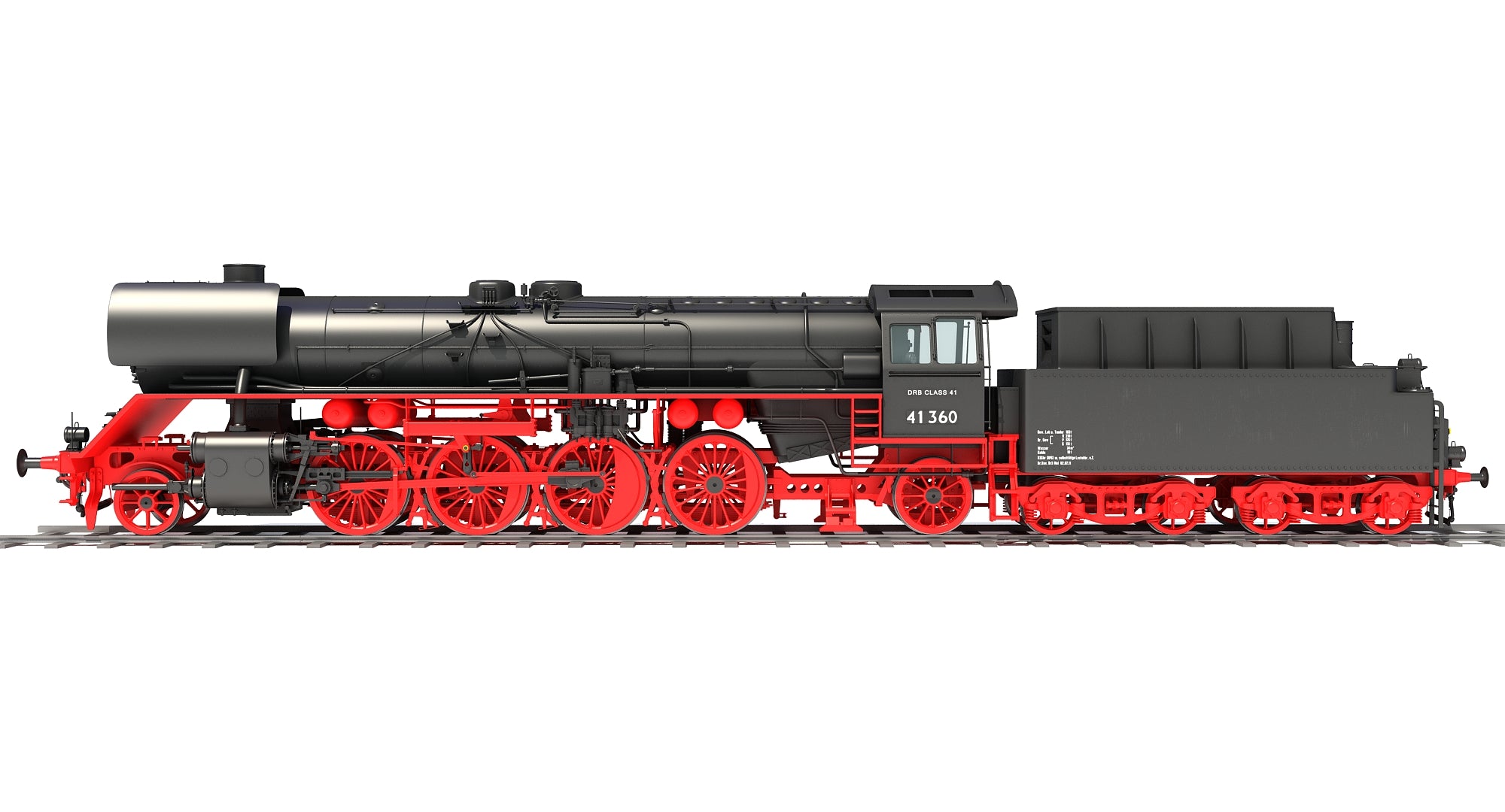 Steam Locomotive 3D Models
