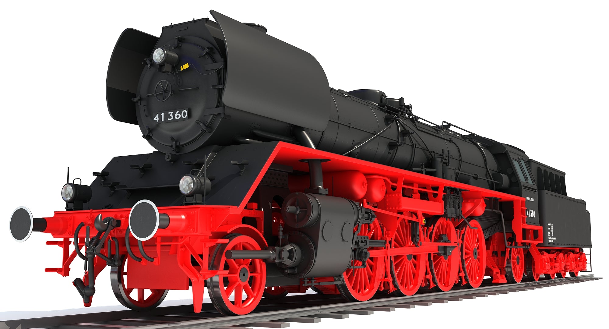 Steam Locomotive 3D Models