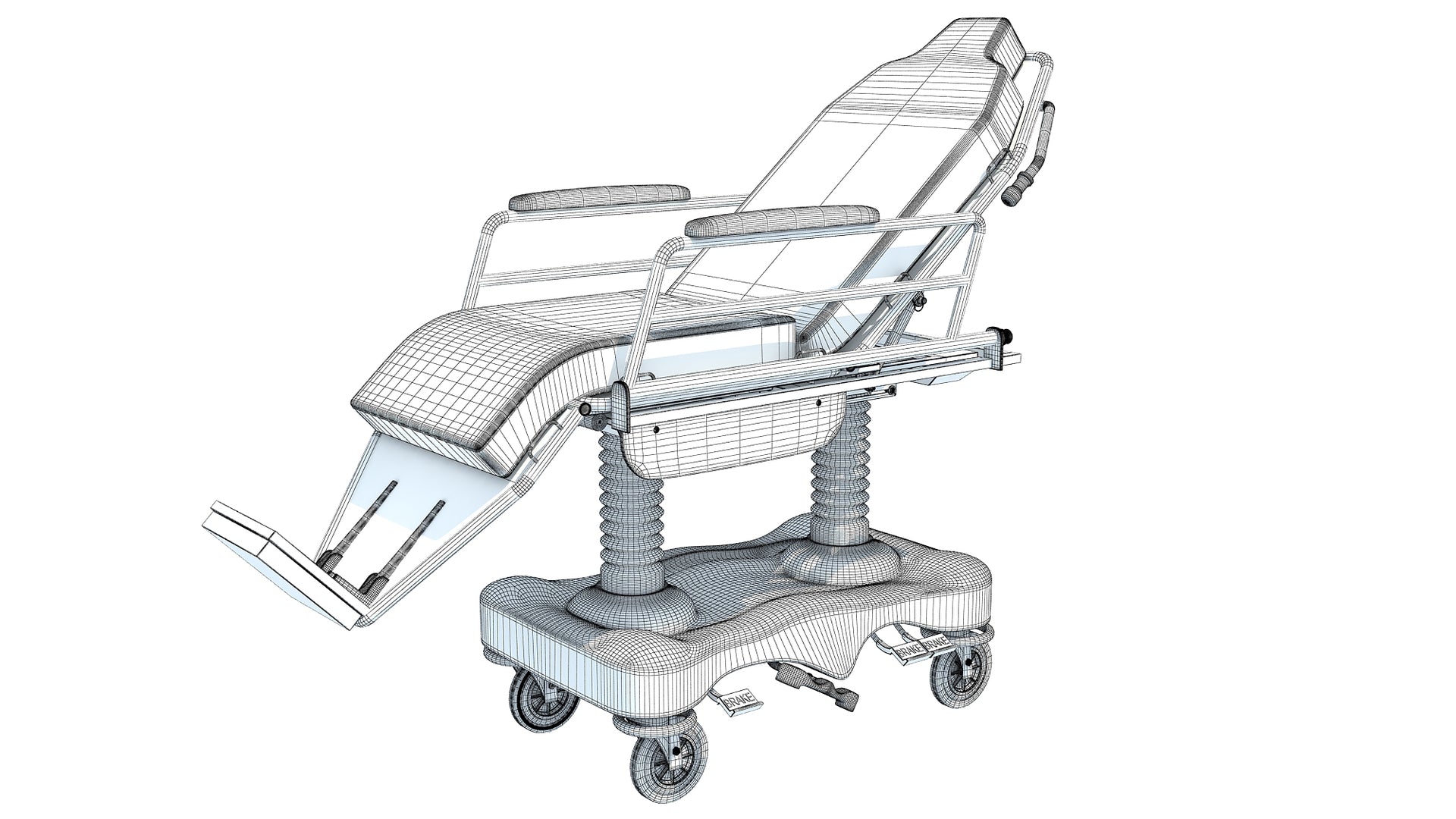 Medical Stretcher Chair