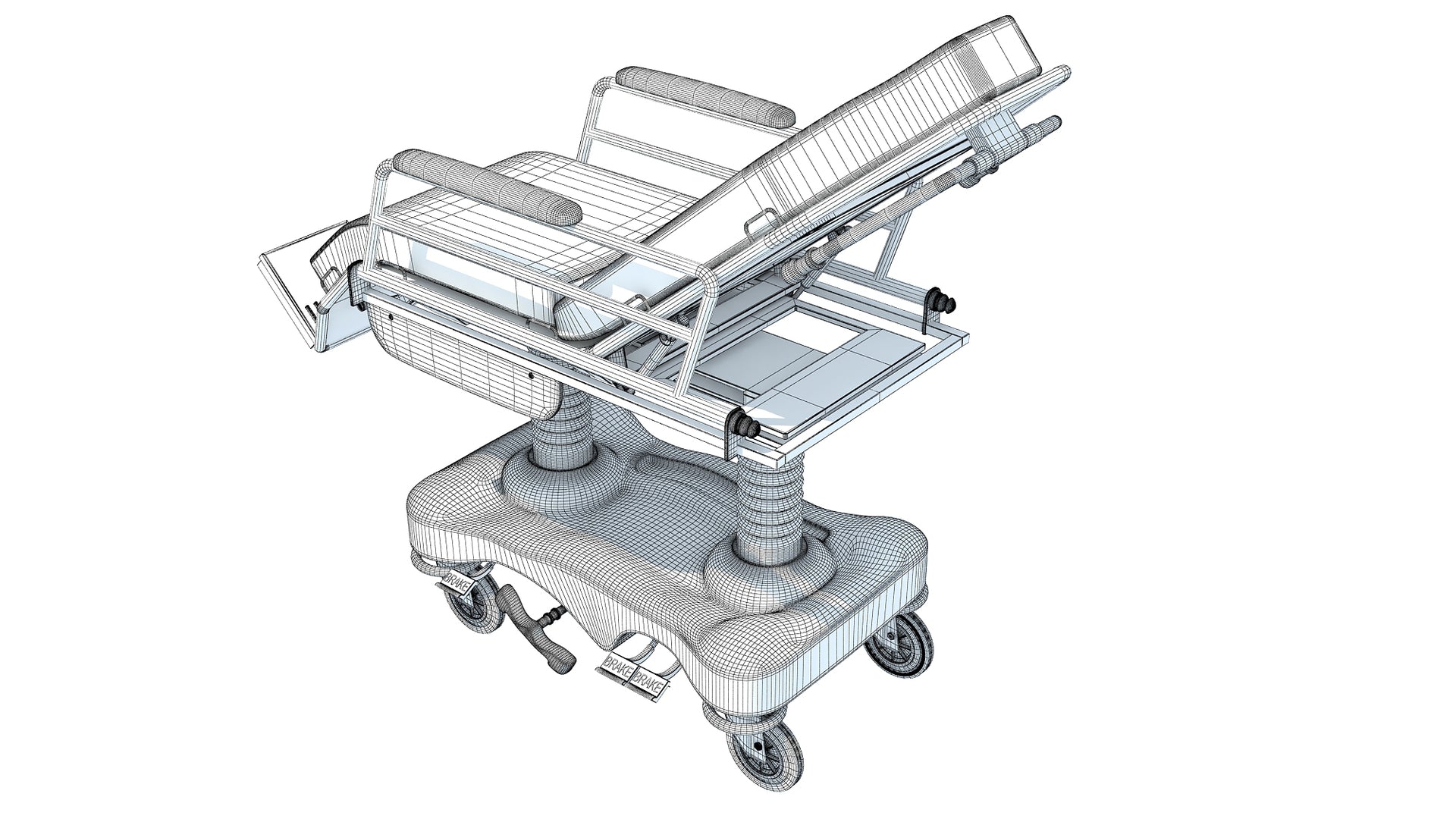 Medical Stretcher Chair