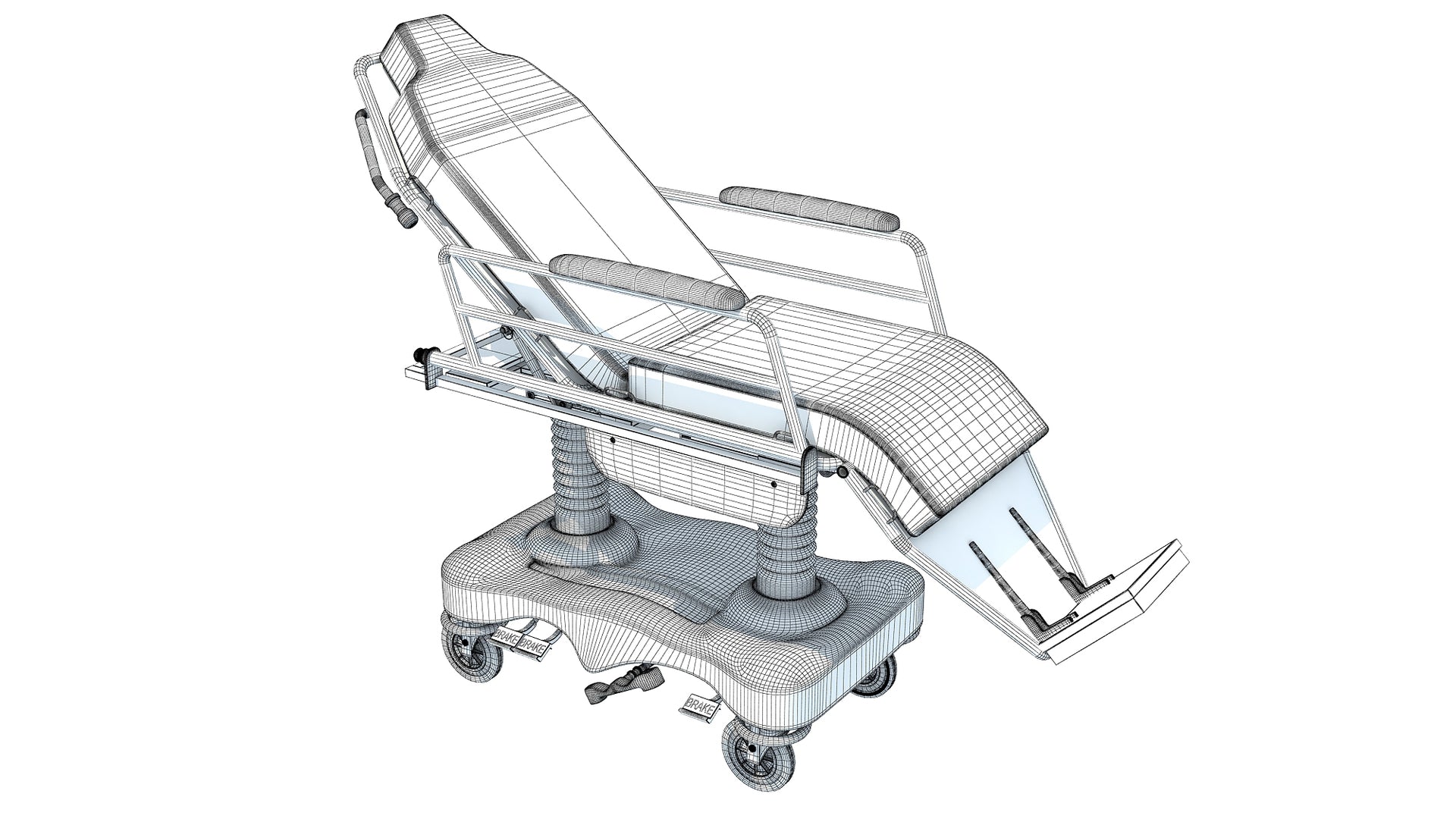 Medical Stretcher Chair