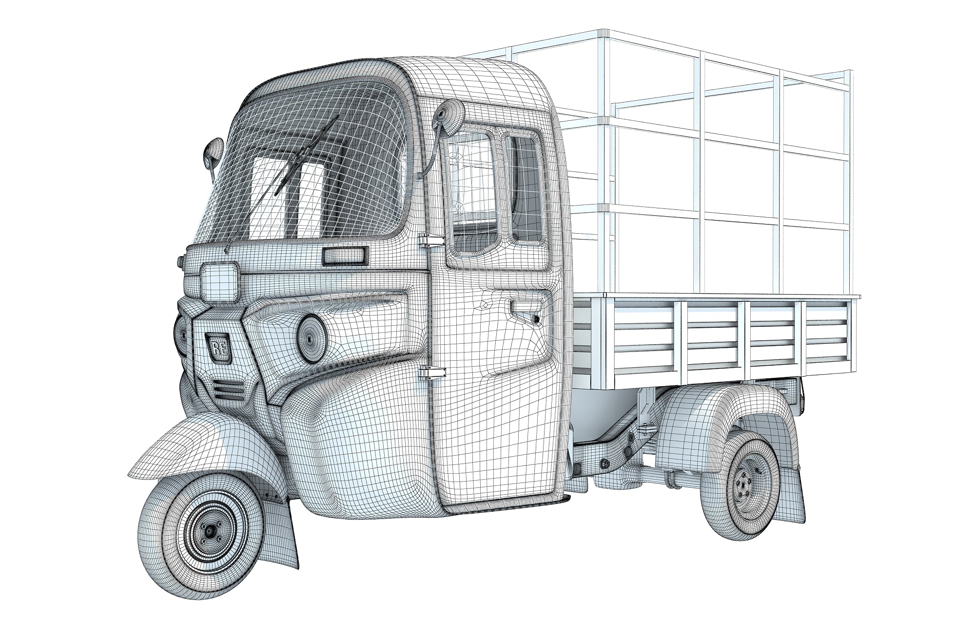 Mini Truck 3D Model