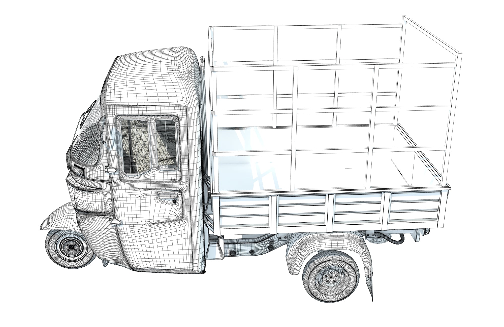 Mini Truck 3D Model
