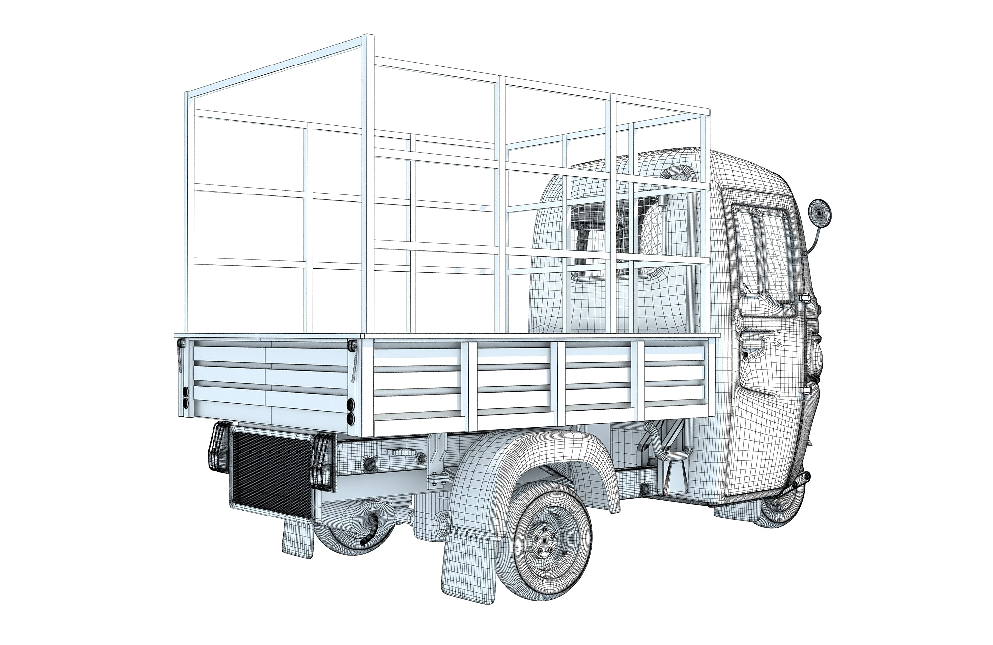 Mini Truck 3D Model