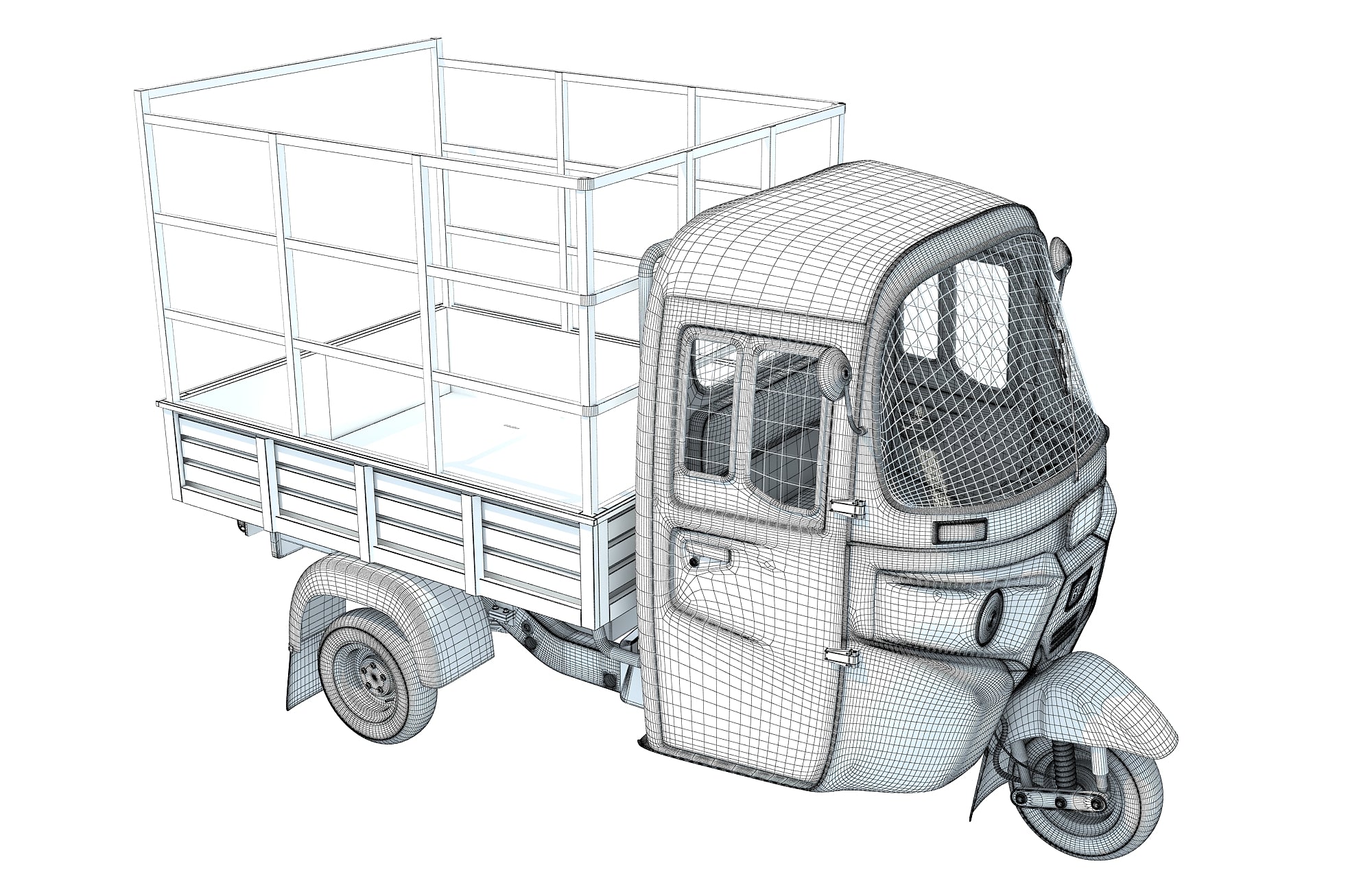 Mini Truck 3D Model